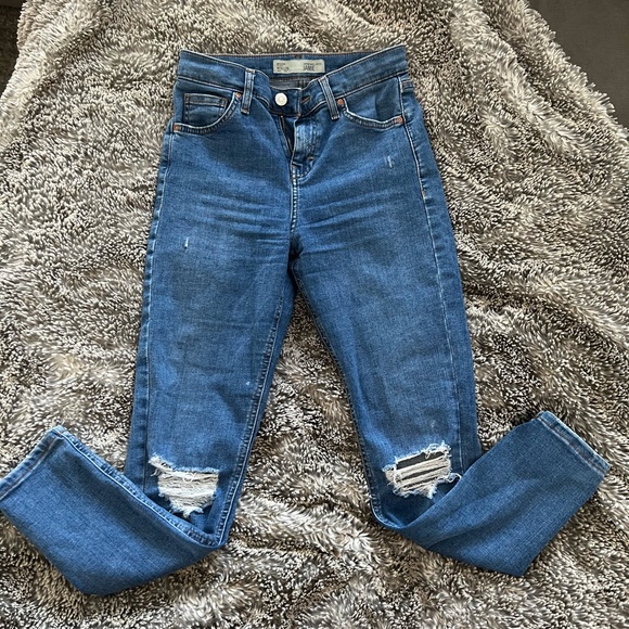 Topshop Jamie jeans W26 L28 - Picture 1 of 5